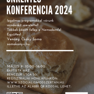 Önkéntes konferencia 2024. QR KÓDDAL